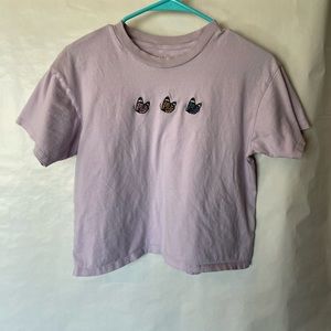 American Eagle butterfly tee